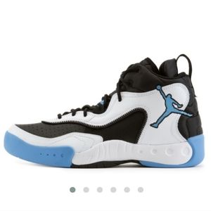 JORDAN Pro Rx White/University Blue- Black CQ 6116 100 Basketball Shoes